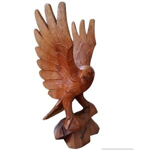 Bird Sculpture Wood Carving